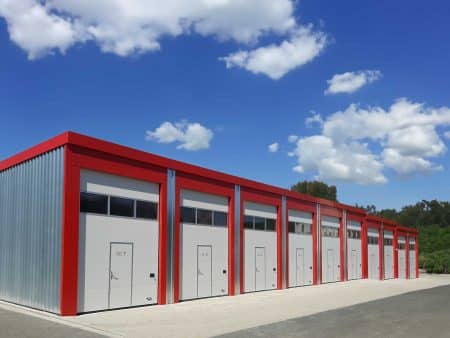 Hallenanlage einwandig