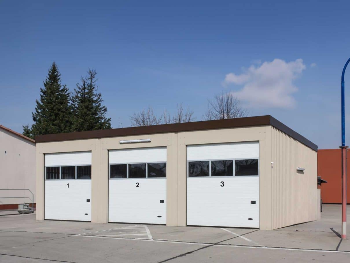 Einwandige Gewerbehalle