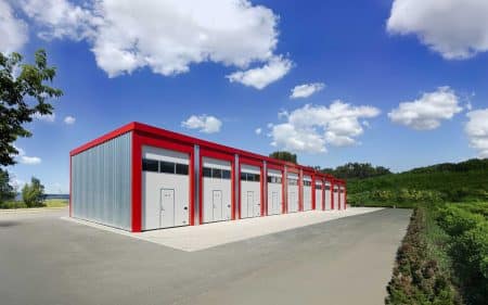 Einwandige Gewerbehalle