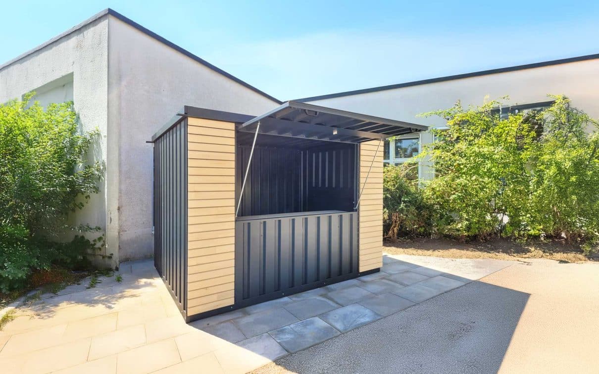 Gardenboxx Gerätehaus mit Verkaufsklappe